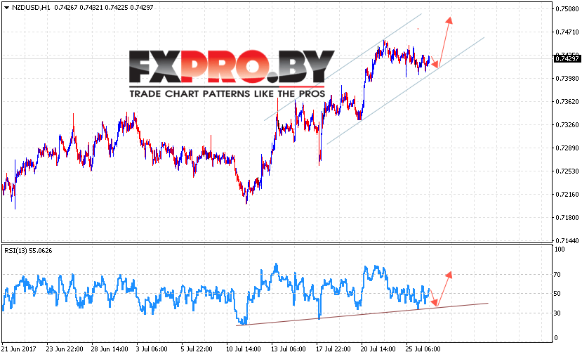 NZD/USD прогноз Новозеландского Доллара на 27 июля 2017