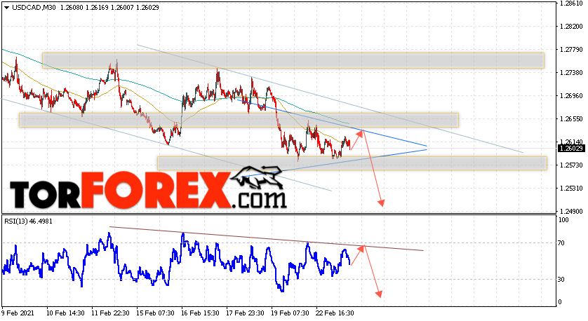 USD/CAD прогноз Канадский Доллар на 24 февраля 2021