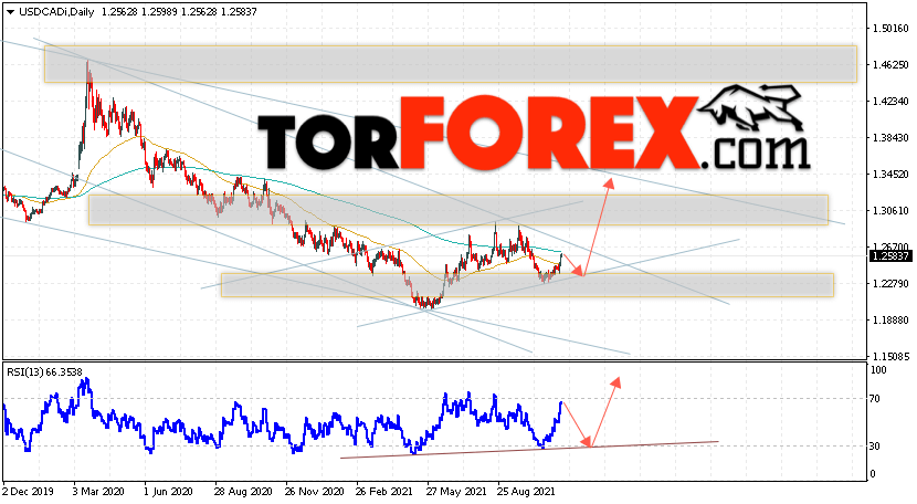 USD/CAD прогноз Канадский Доллар на 15 — 19 ноября 2021