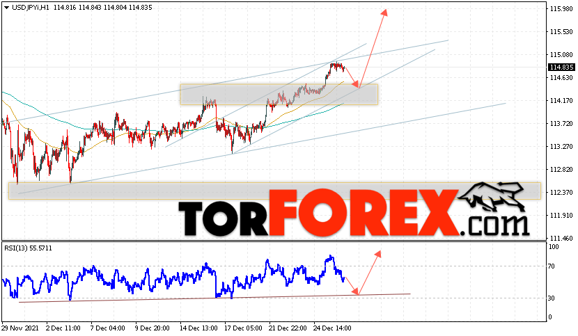USD/JPY прогноз Доллар Иена на 29 декабря 2021