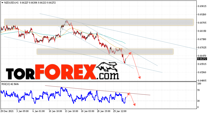Форекс прогноз и аналитика NZD/USD на 28 января 2022