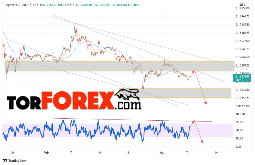 Dogecoin прогноз и курс на 8 марта 2022