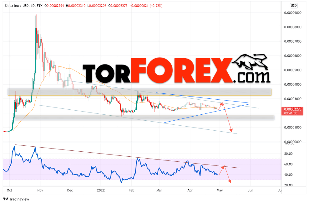 SHIBA INU прогноз на монеты 2 — 6 мая 2022