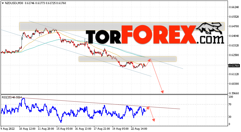 Форекс прогноз и аналитика NZD/USD на 24 августа 2022