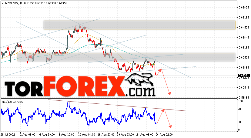 Форекс прогноз и аналитика NZD/USD на 29 августа 2022
