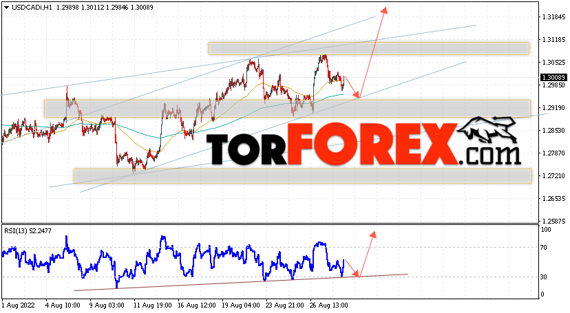 USD/CAD прогноз Канадский Доллар на 31 августа 2022