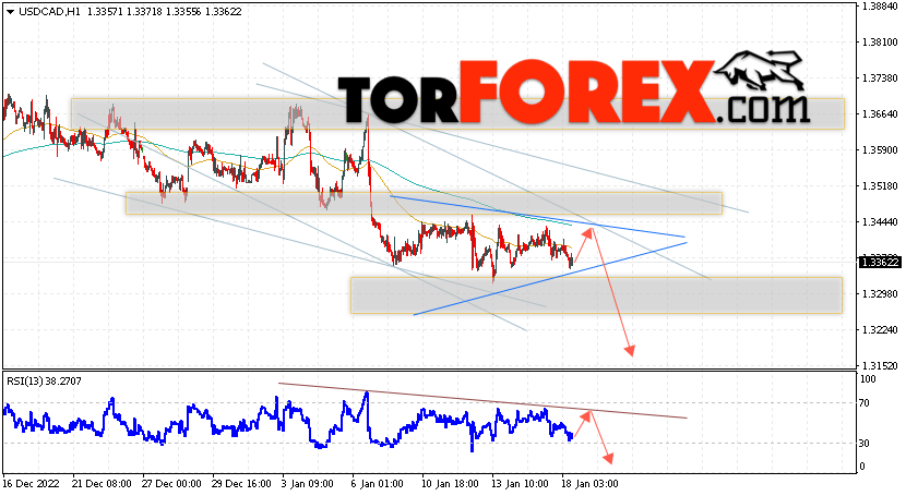 USD/CAD прогноз Канадский Доллар на 19 января 2023