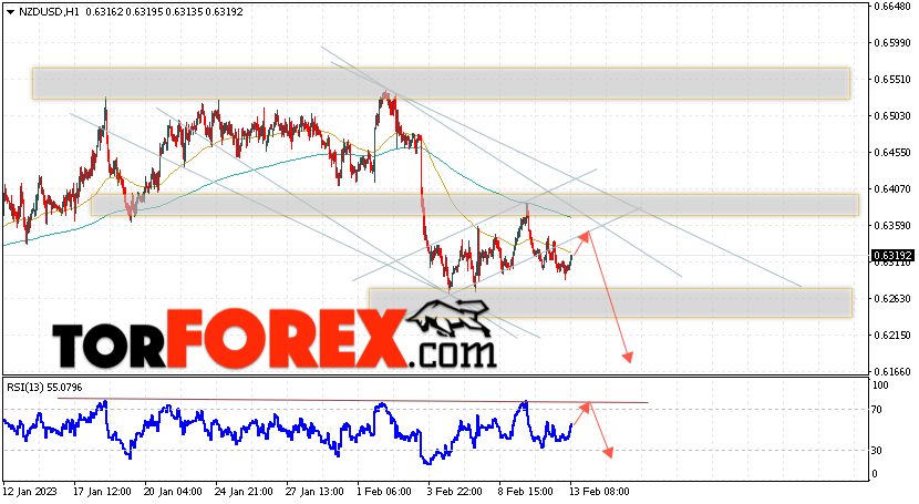 Форекс прогноз и аналитика NZD/USD на 14 февраля 2023