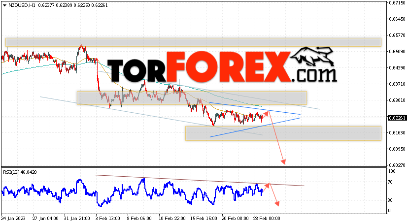 Форекс прогноз и аналитика NZD/USD на 24 февраля 2023