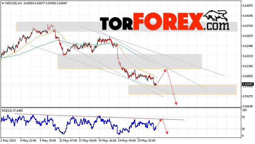 Форекс прогноз и аналитика NZD/USD на 1 июня 2023