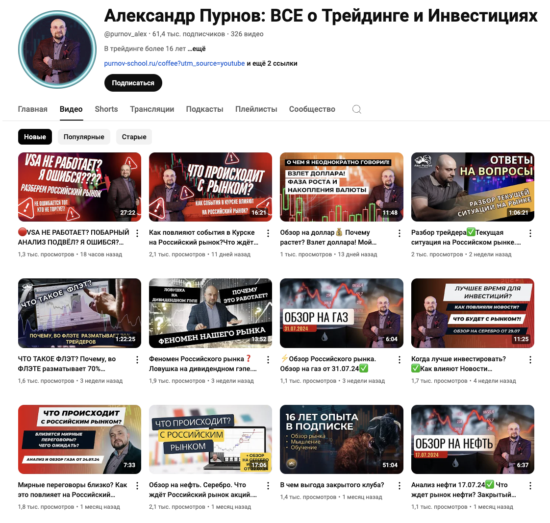 александр пурнов трейдинг и инвестиции александр пурнов трейдинг и инвестиции