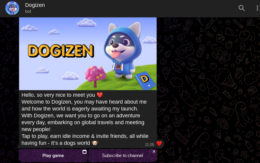 dogizen telegram dogizen telegram