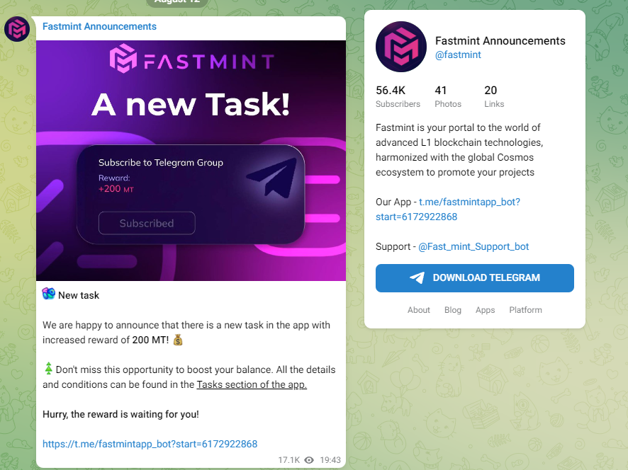 Fastmint крипта Fastmint крипта