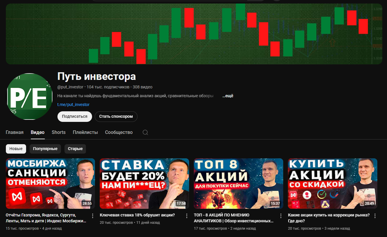путь инвестора путь инвестора