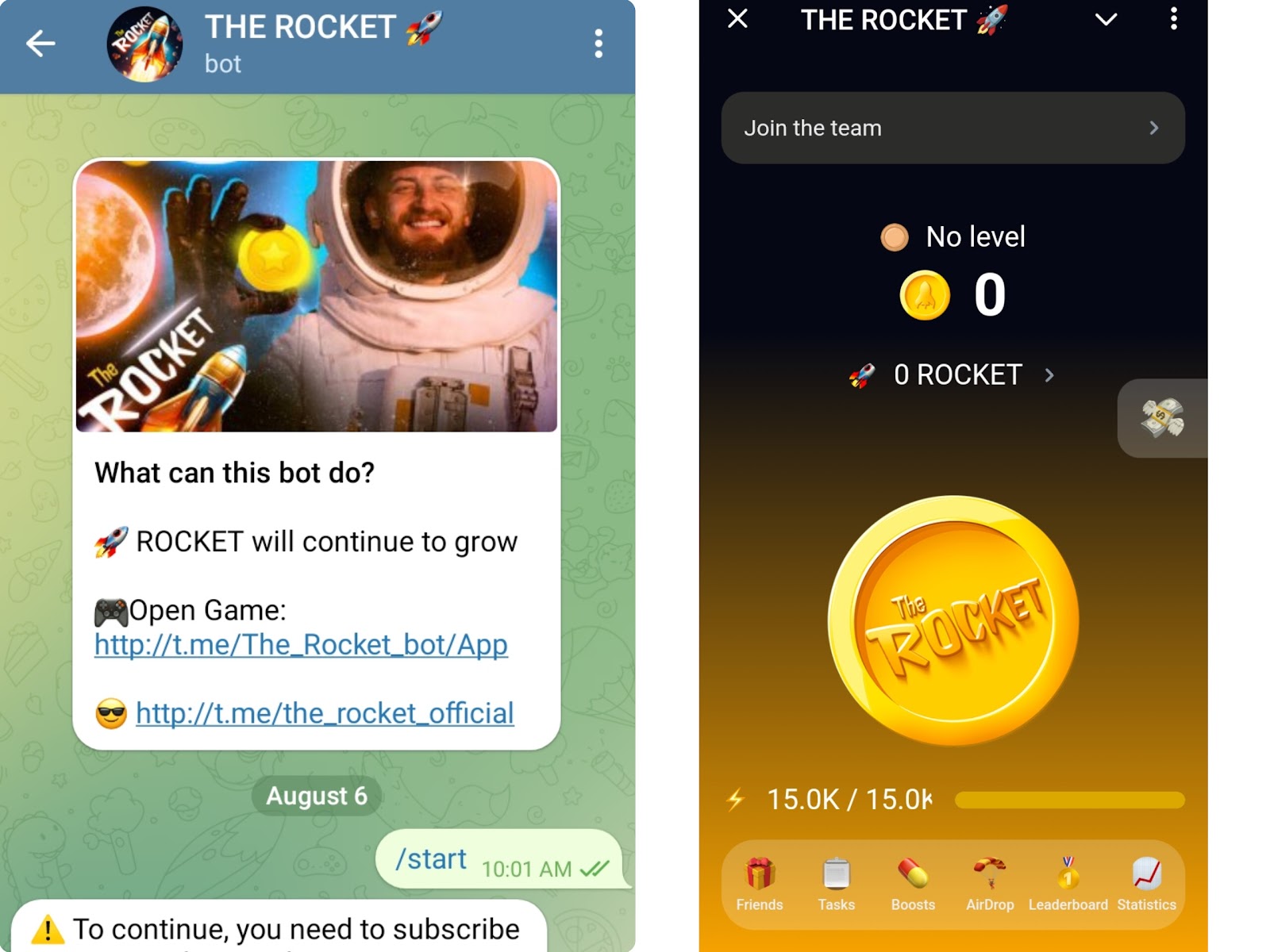 the rocket телеграмм the rocket телеграмм