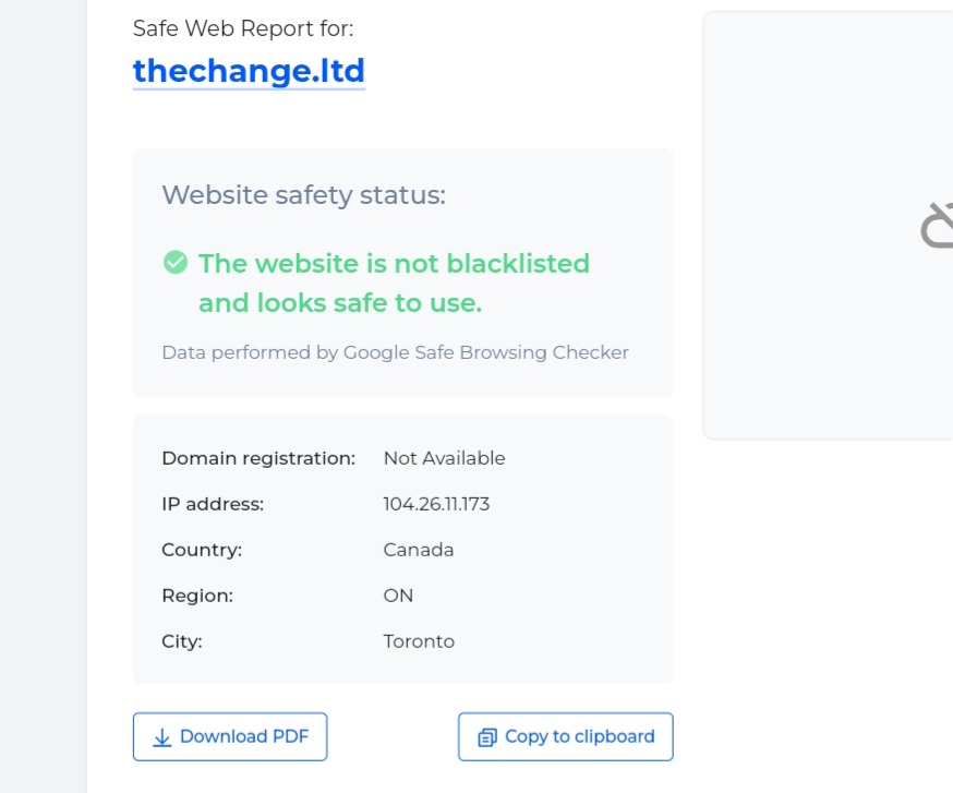 thechange ltd thechange ltd