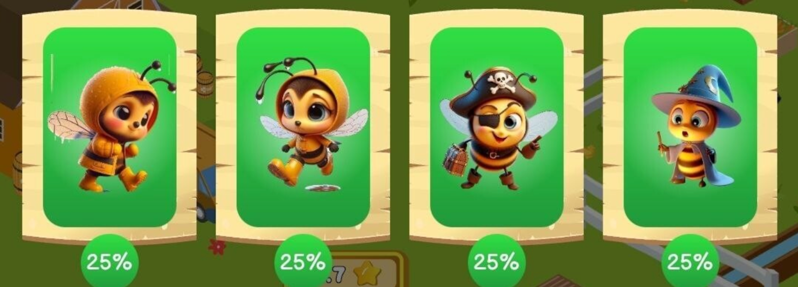 Bee Harvest комбо дня Bee Harvest комбо дня