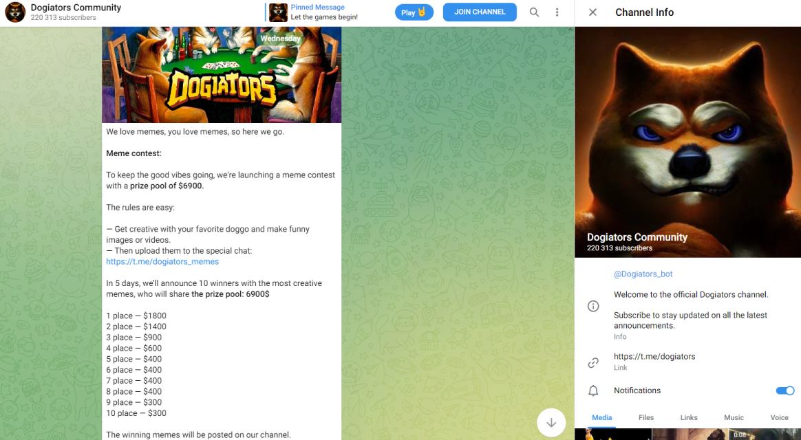 dogiators bot dogiators bot