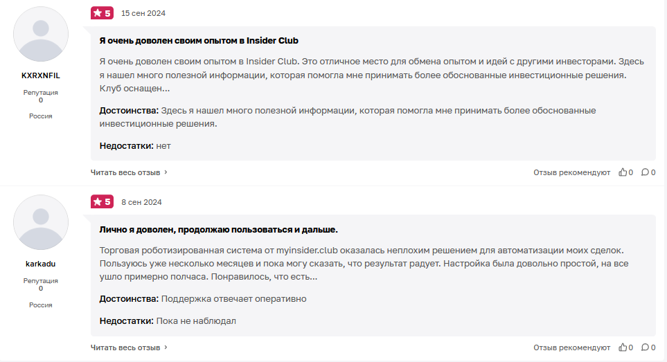 инсайдер клаб отзывы инсайдер клаб отзывы