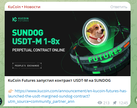 kucoin telegram kucoin telegram