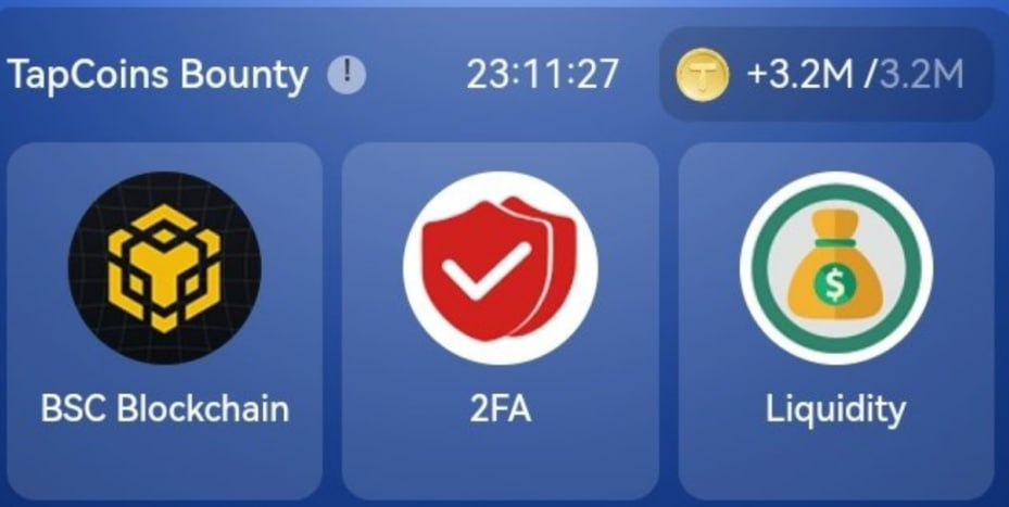 Tapcoins комбо дня Tapcoins комбо дня
