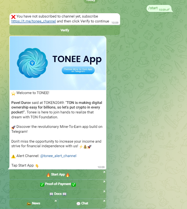 tonee mine to earn tonee mine to earn
