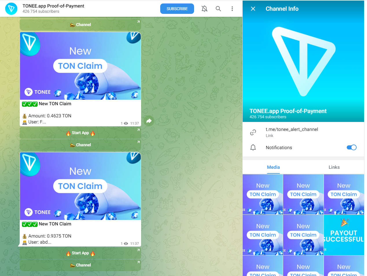 tonee mine to earn telegram tonee mine to earn telegram