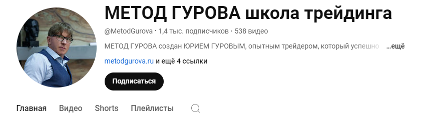 юрий гуров трейдинг юрий гуров трейдинг