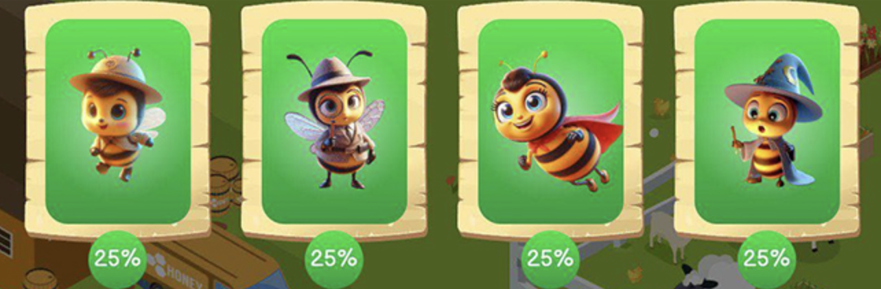 Bee Harvest комбо дня Bee Harvest комбо дня