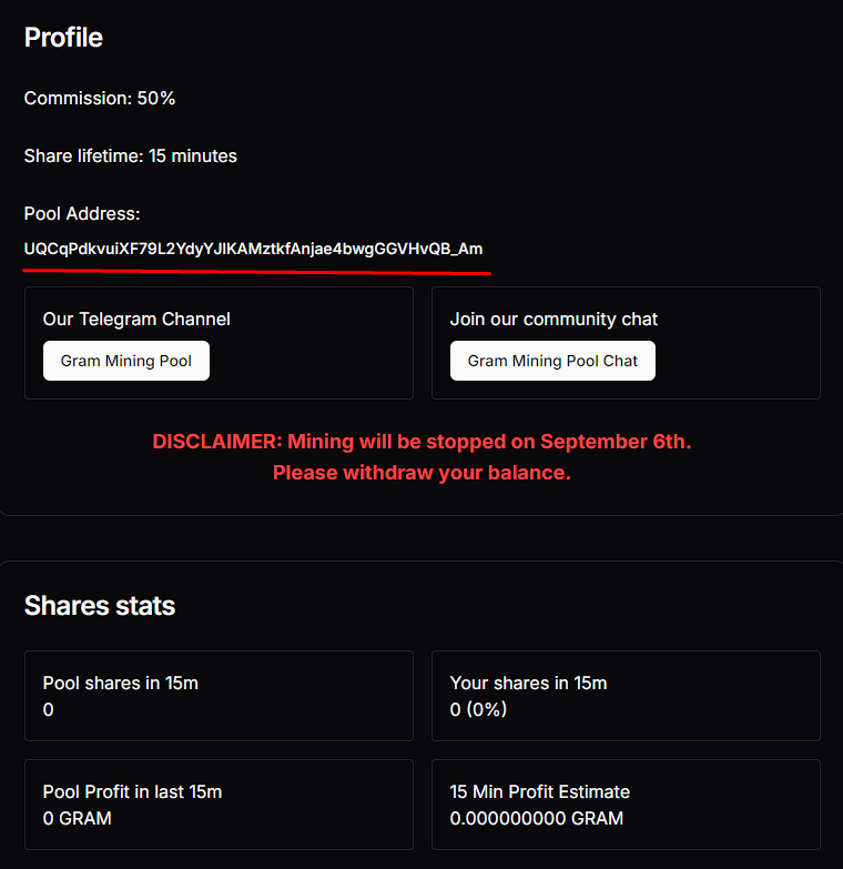 gram pool mining gram pool mining
