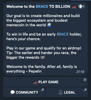race to billion race to billion