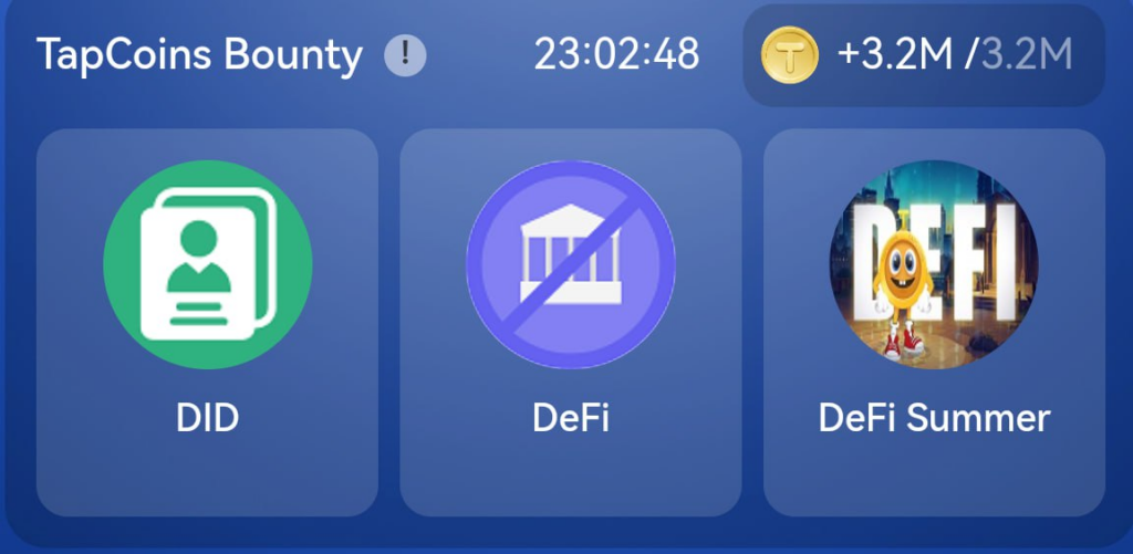 Tapcoins комбо дня Tapcoins комбо дня