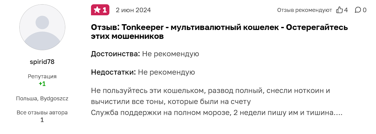 тон кипер кошелек тон кипер кошелек