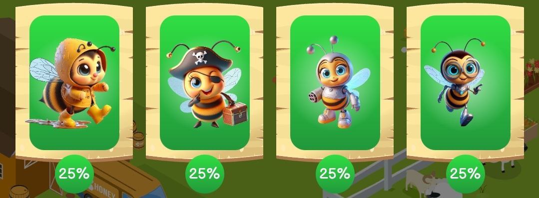 Bee Harvest комбо дня Bee Harvest комбо дня