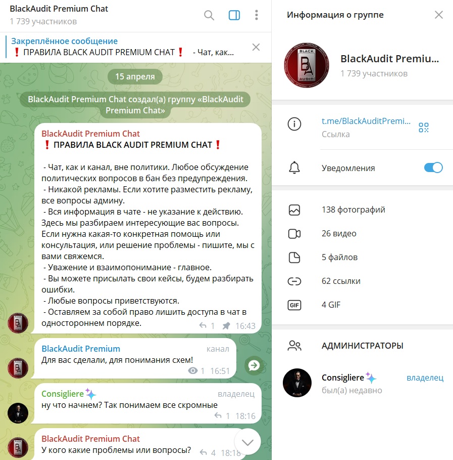 блэк аудит блэк аудит