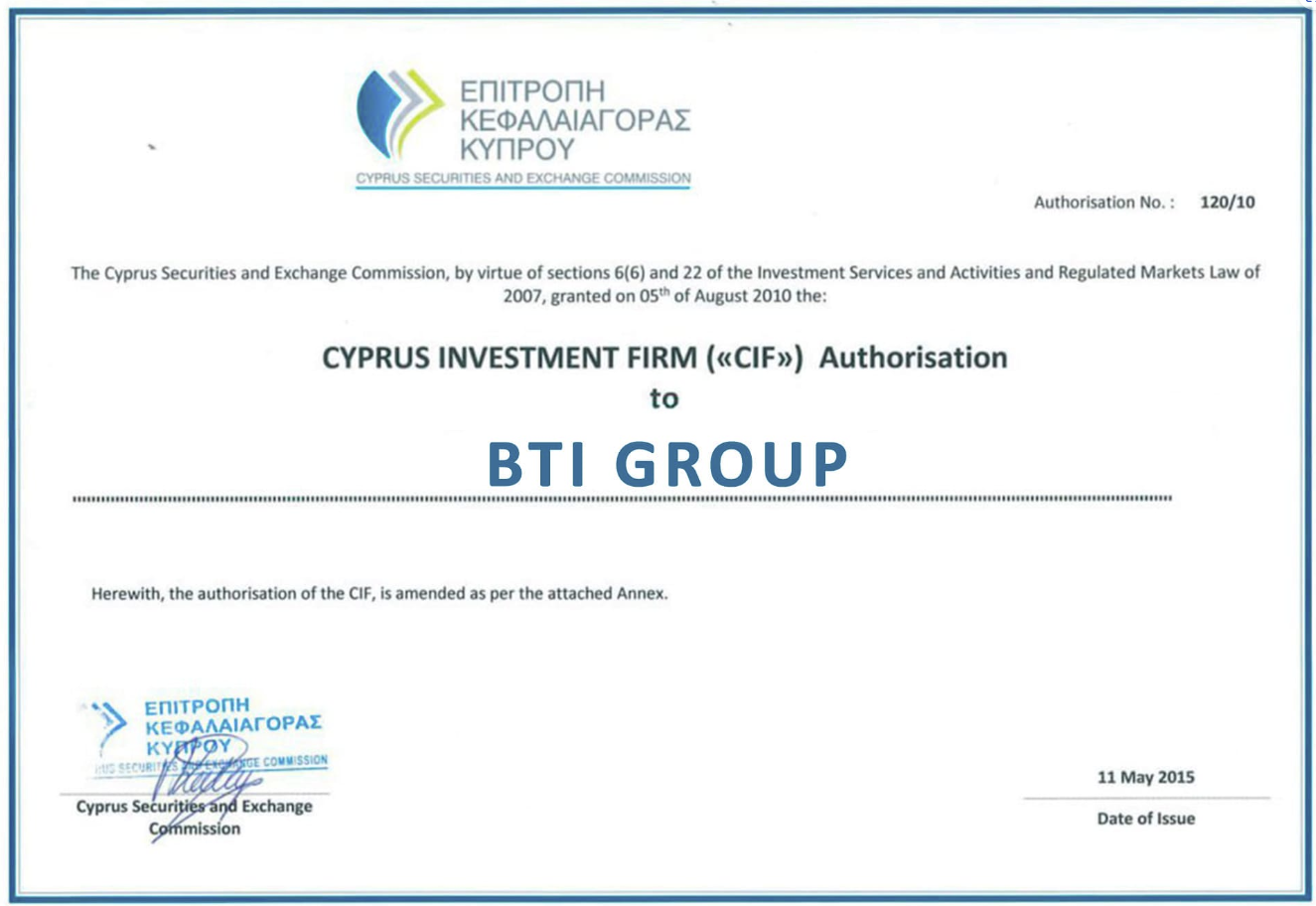 bti group bti group