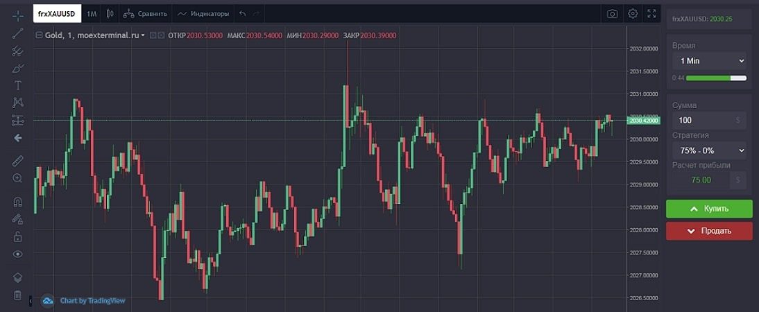 торговый терминал Moex Terminal