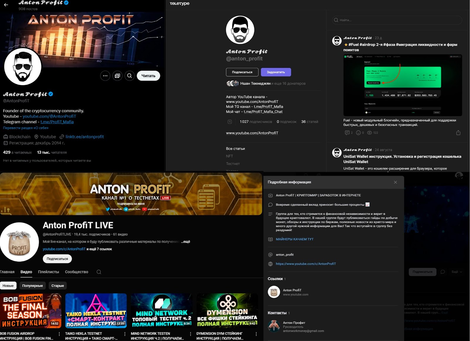 anton profit кошелек anton profit кошелек