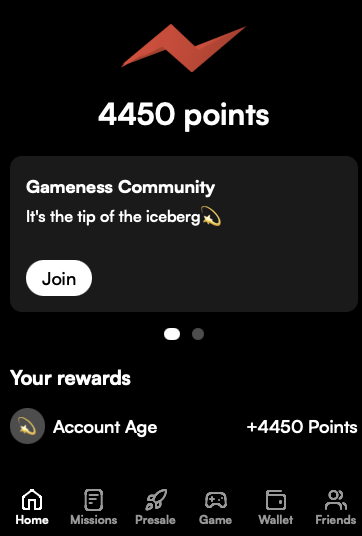 Gameness Announcement Gameness Announcement