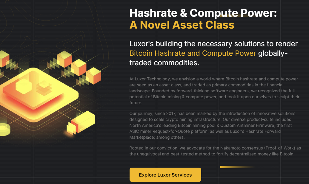 luxor mining luxor mining