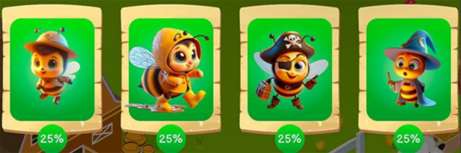 Bee Harvest комбо дня Bee Harvest комбо дня