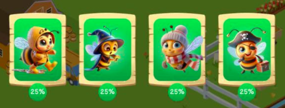 Bee Harvest комбо дня Bee Harvest комбо дня