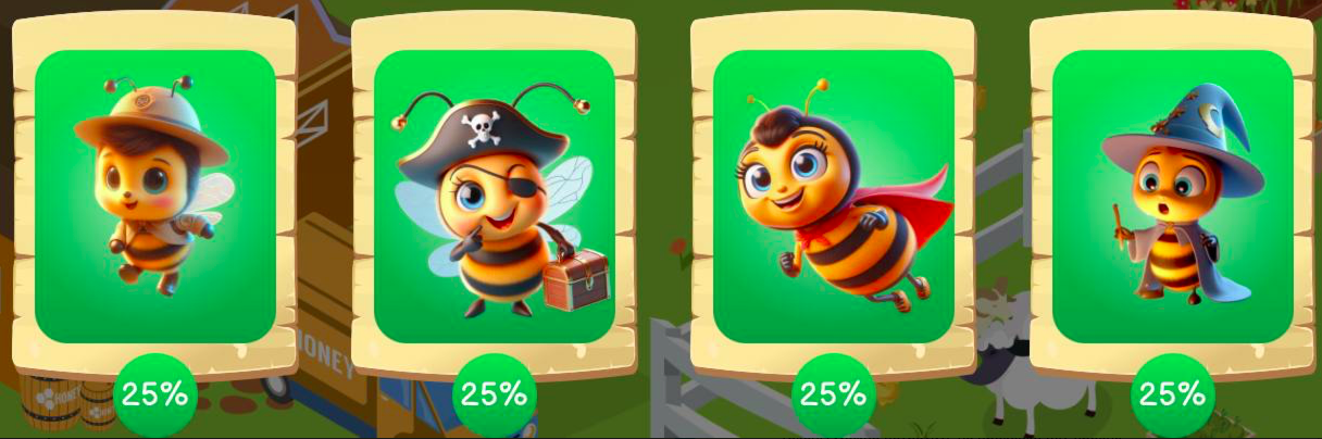 Bee Harvest комбо дня Bee Harvest комбо дня