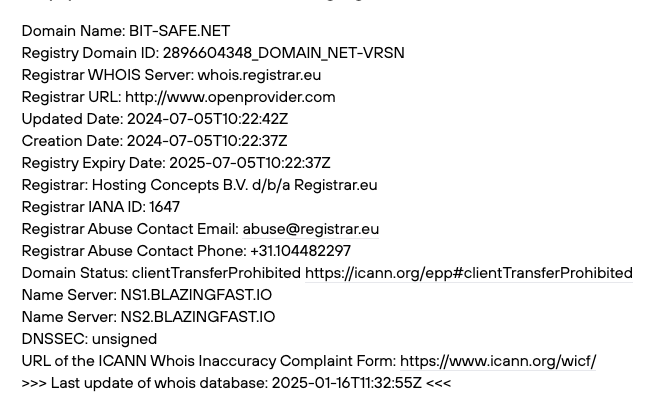 bit safe net bit safe net