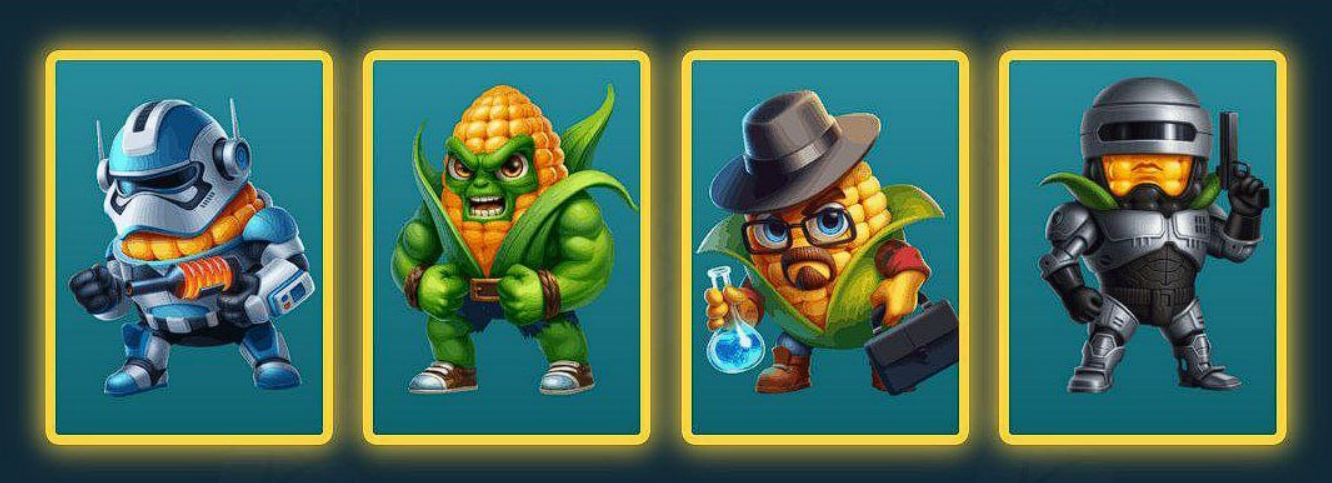 Corn Battles комбо дня Corn Battles комбо дня