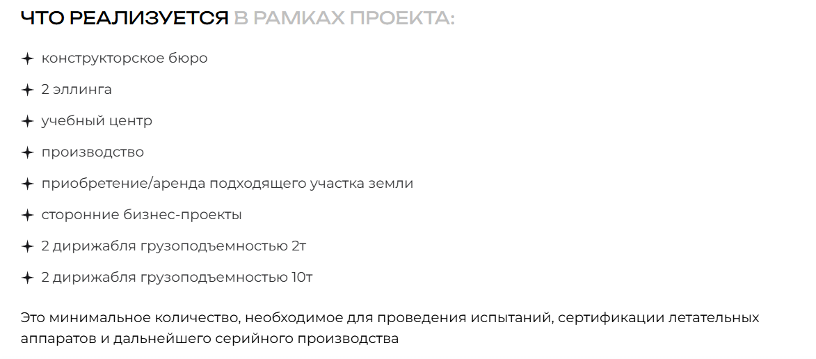 Дирижабли Нового Поколения инвестиции Дирижабли Нового Поколения инвестиции