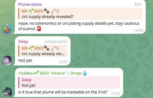 plume telegram plume telegram