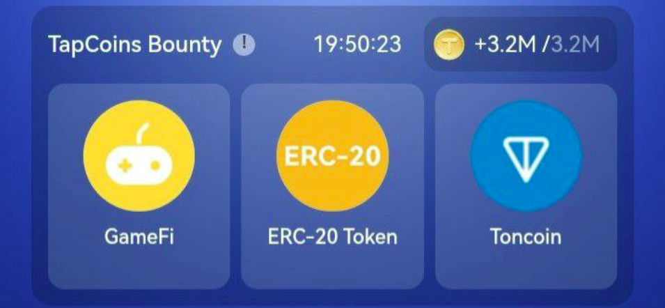 Tapcoins комбо дня Tapcoins комбо дня