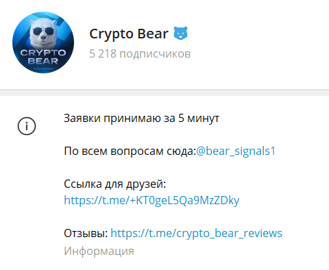 bearsignals bearsignals