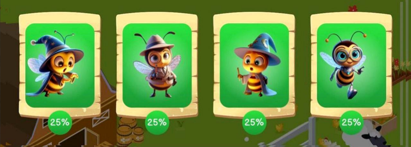 Bee Harvest комбо дня Bee Harvest комбо дня